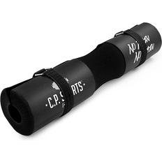 C.P. Sports Barbell Pad with Straps Black