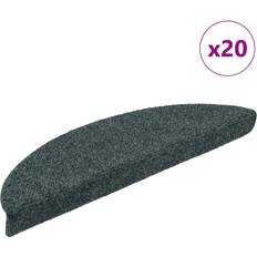 Gröna Trappmattor vidaXL Trappmattor Självhäftande 20 st Grön 56 x 17 x 3 Grön cm