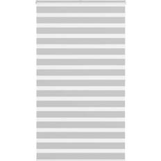 vidaXL Rullgardin Zebra Ljusgrå 135x200 cm