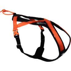 Non-Stop Dogwear Rush Harness Svart Orange 3