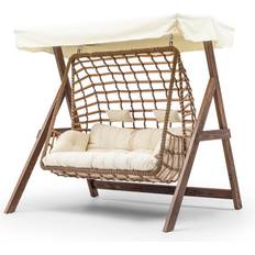 Hängmattor Utemöbler på rea Girne Komplett Hammock 190 cm Cream