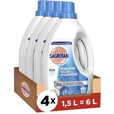 Sagrotan Wäsche-Hygienespüler 4 x 1,5 L Weiß