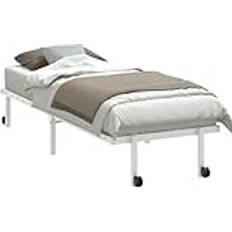 vidaXL Hopfällbar Utan Madrass 80x200 cm Stål Sängram