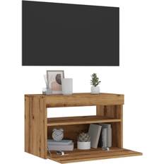 vidaXL Med LED-Lys 60 x 35 x 40 cm TV-bord