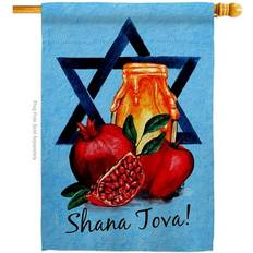 Ornament Collection Shana Tova Celebration Flag