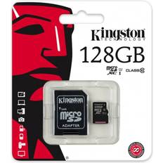 Kingston SDC10G2 128GB Micro SD Minneskort