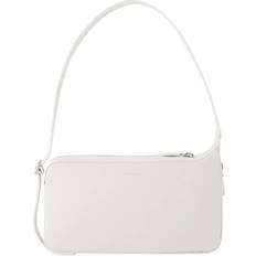 Courreges Skinn Skulderveske - White