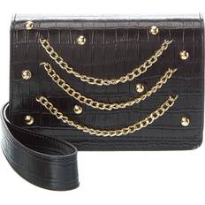 Persaman New York Bonnie13 Leather Clutch - Black