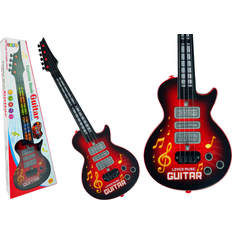 Tyggelegetøj Musiklegetøj Leantoys Electric Guitar Star Strings