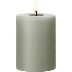 Grün - Mit Beleuchtung Kerzen & Zubehör Ester & Erik Block Artichoke LED Candle 10cm