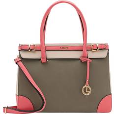 L.Credi Olivette Handle Bag - Khaki Multi