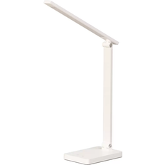 FH Lighting Ole LED Rechargeable White Table Lamp 42cm