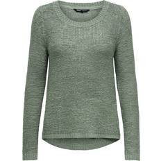 Damen - Polyamid Oberteile Only Onlgeena Strickpullover - Grün