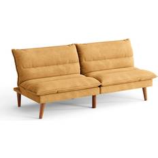 George Oliver W111231550 Yellow Sofa 71" 2 Seater