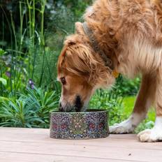 Pets Ebern Designs Ceramic Dog Bowl Slow Feeder 18.5cm x 7.7cm