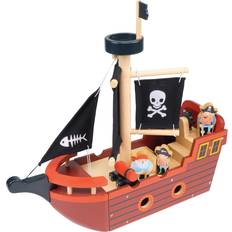 Speelgoedboten uitverkoop Mentari Mentari Fishbones Pirate Ship