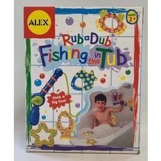Alex Rub a Dub Fishing in The Tub