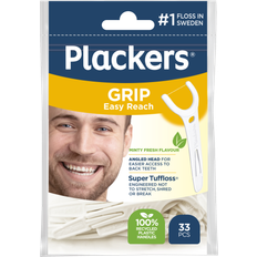 Maustettu Hammastikut Plackers Grip Easy Rich 33-pack