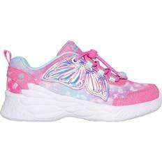 Skechers LED-pærer Børnesko Skechers Girl's Dream Racer Wing Brites - Pink/Turquoise