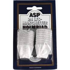 Aluminium Ljus & Tillbehör Hemtex Cuffs Silver Ljus & Tillbehör 24st