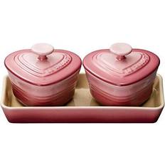 Rosa Ramekiner Le Creuset Miniature Rum Can Set Rose Quartz Ramekin