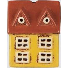 Ib Laursen Lyktor Ib Laursen Mini House Yellow Lykta 10cm