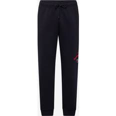 Nike Jordan Essentials Men's Fleece Baseline Trousers - Black/Gym Red