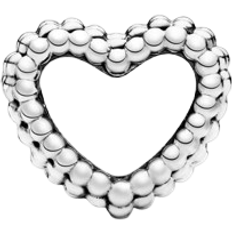 Pandora Charms & Pendants on sale Pandora Beaded Open Heart Charm - Silver