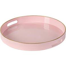 Christmas Tree Candleholders R16 Home Pink Decorative Tray 13 x 1.7 x 13 Pink Christmas Tree Candleholder