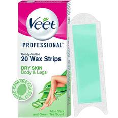Veet Hair Removal Products Veet Professional Wax Strips Kit for Dry Skin