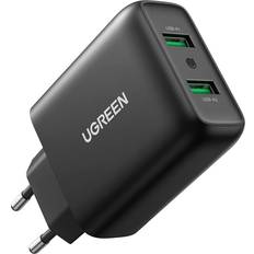 Ladegerät - Quick Charge 3.0 Batterien & Akkus Ugreen Dual USB-A QC 3.0 36W Ladegerät