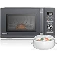 Grå Mikrobølgeovne Toshiba MW3-AC26SFI 6-in-1 Mikrowellenherd Grau