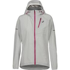 Asics Women's Fujitrail Waterproof Jacket - Birch