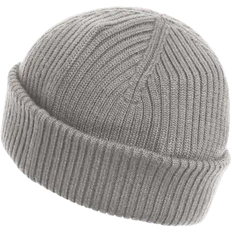 Rib Hat Knitted Beanie - Pelican