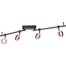 JUST LIGHT Bileda Black Takplafond 114cm