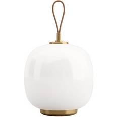 Radiohus vl45 Louis Poulsen VL45 Radiohus Brass/Opal Bordslampa 27.5cm