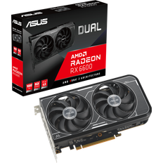 AMD Radeon - Radeon RX 7600 Grafikkort ASUS Dual Radeon RX 7600 EVO OC Edition HDMI 3xDP 8GB GDDR6