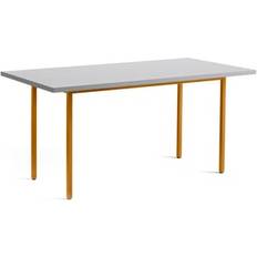 Hay Dining Tables Hay Two-Colour Ocher/Light Grey Dining Table 82x160cm