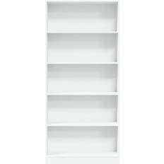 vidaXL 857853 White Book Shelf 176cm