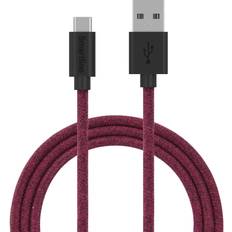 SmartLine Fuzzy USB A - USB C M-M 2m