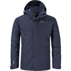 A 2 Strati Abbigliamento esterno Schöffel Okere 3in1 Jacket - Blue