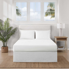 Valance Sheets Tommy Bahama Home Island Estate Tailored Bedskirt King Valance Sheet White (203.2x)