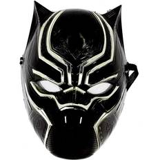 Beste Ansiktsmasker Rubies Marvel Avengers Black Panther Deluxe Kids Mask Costume