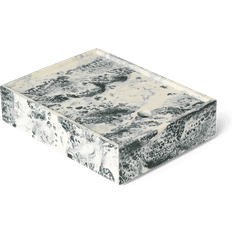 Grøn - Med låg Opbevaringsbokse ferm LIVING Mist Emerald/Off White Opbevaringsboks