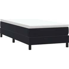 Barato Conjuntos de Cama vidaXL Cama Box Spring 90x210 cm Negro