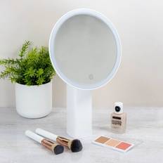 Bauer Round Mirror - White