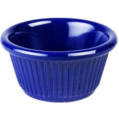 Blue Ramekins Fluted Melamine 2 oz Cobalt Blue Ramekin