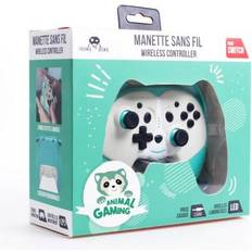 Trade Invaders Wireless Controller Pandy for Switch Green