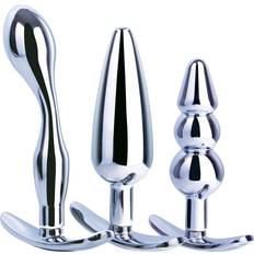 NMC Gear 3in1 Metal Butt Plug Set