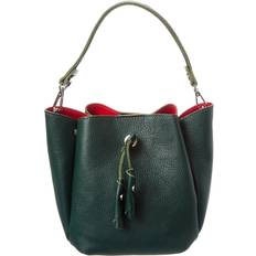 Italian Leather Bucket Bag